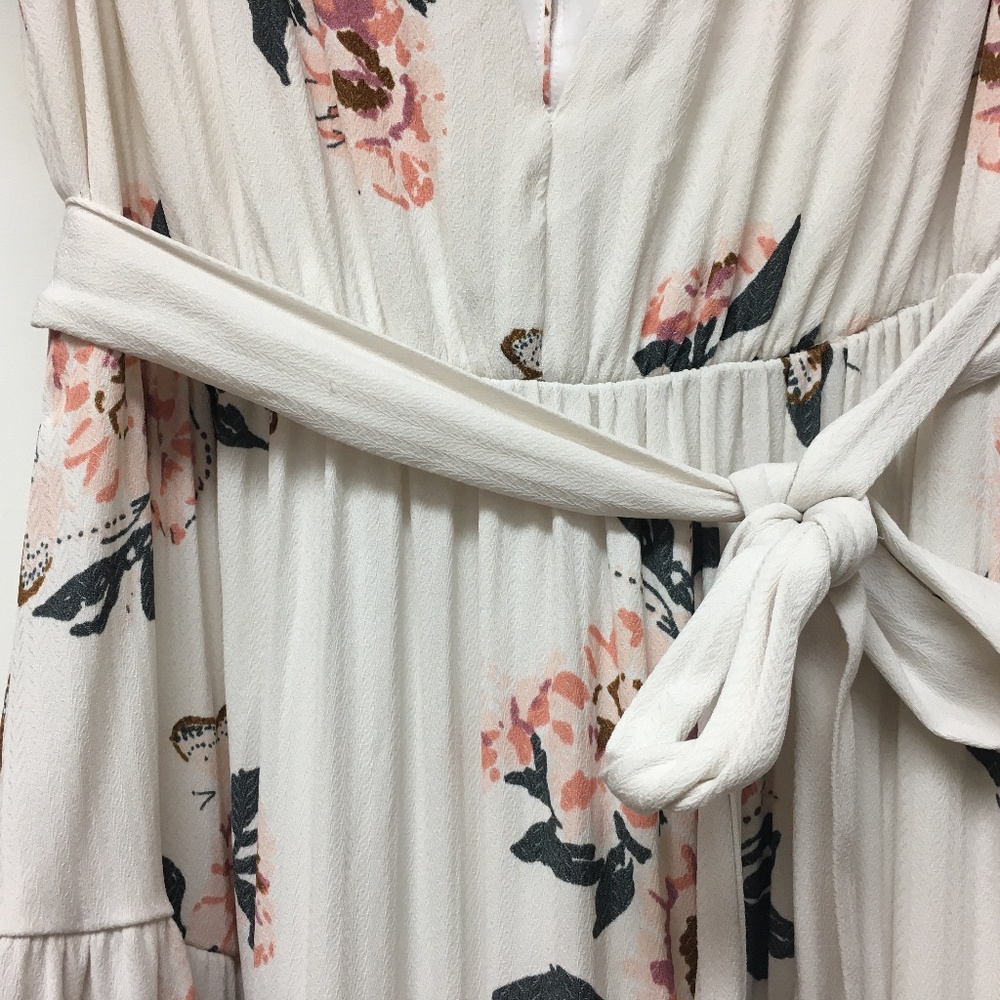 Free People All I Got Floral V Neck Maxi Dress - Picture 10 of 15